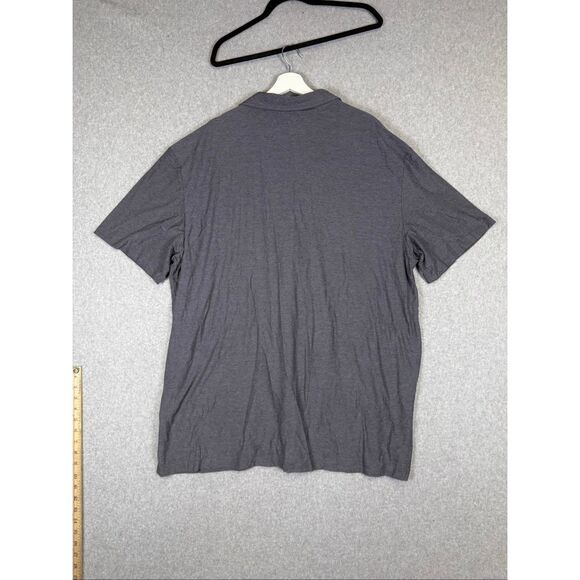 Vineyard Vines Men's 2XLT Tall Edgarton Polo Gray Short Sleeve Polo Shirt - Picture 6 of 7